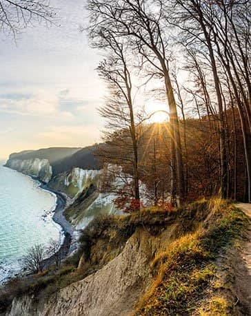 Kreideküste Panorama auf Rügen