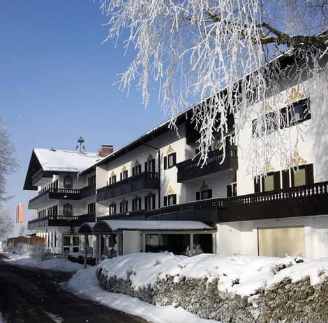 Hotel Farbinger Hof in Bernau am Chiemsee Winterlandschaft