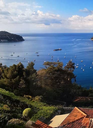 Ferienzentrum Les Tourelles Sainte Maxime an der Cote d Azur in Frankreich Küstenpanorama