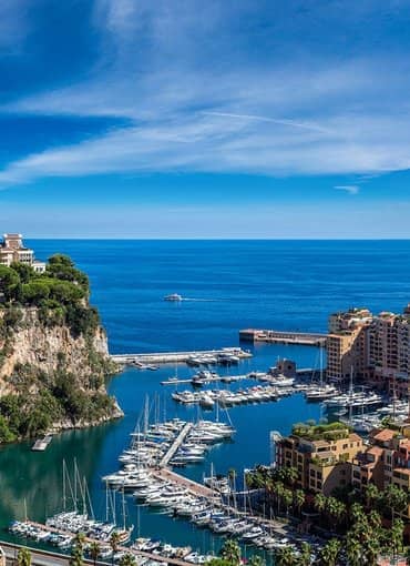 Ferienzentrum Les Tourelles Sainte Maxime an der Cote d Azur in Frankreich Küstenpanorama