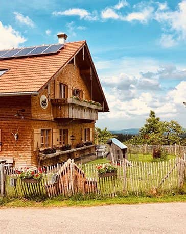 Hotel Das Allgäu altes traditionelles Bauernhaus