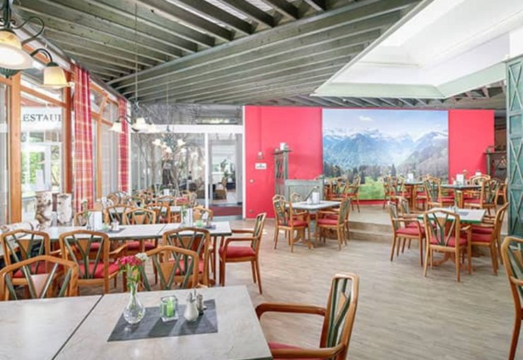 Ferienclub Maierhöfen im Allgäu Ansicht Restaurant