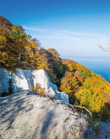 Kreideküste Panorama auf Rügen