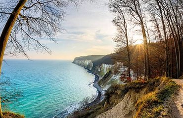 Kreideküste Panorama auf Rügen