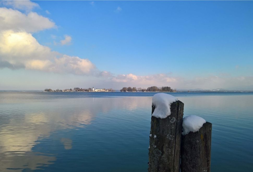 Fraueninsel im Winter - GEW Ferien 