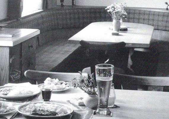Gastronomiebereich aus den sechziger Jahren GEW-Geschichte Gastronomiebereich aus den sechziger Jahren