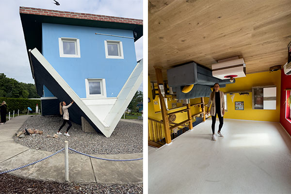 Die Welt steht Kopf auf Usedom